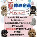 緊急告知　夏休み企画！！8月9日～